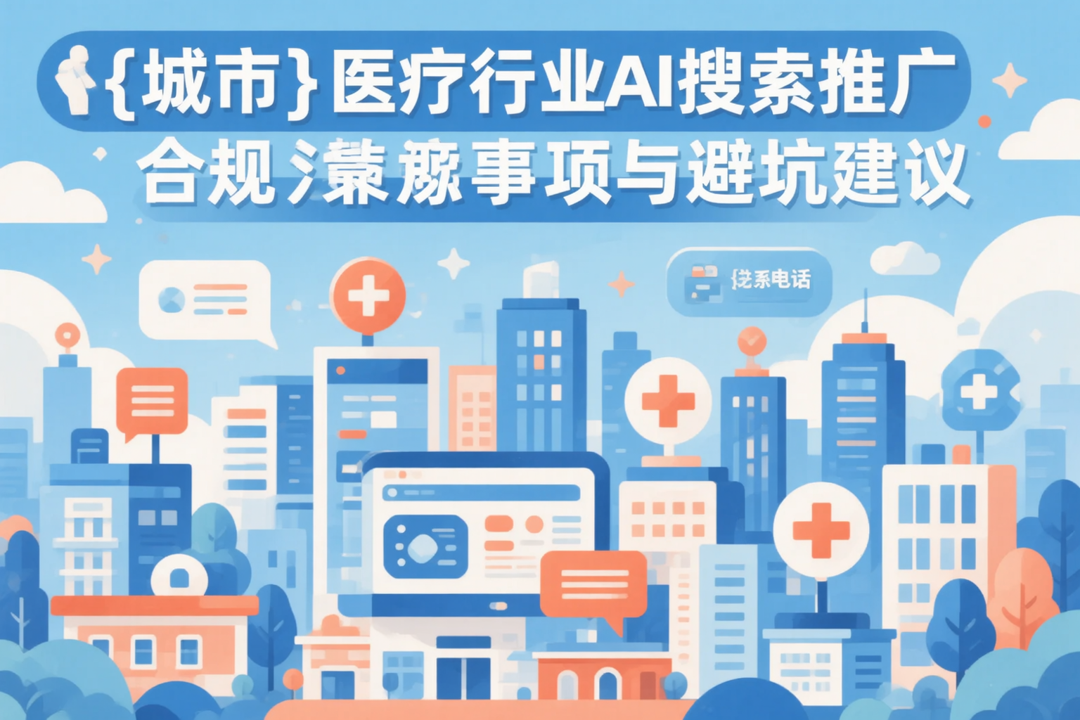 赤峰医疗行业AI搜索推广合规注意事项与避坑建议