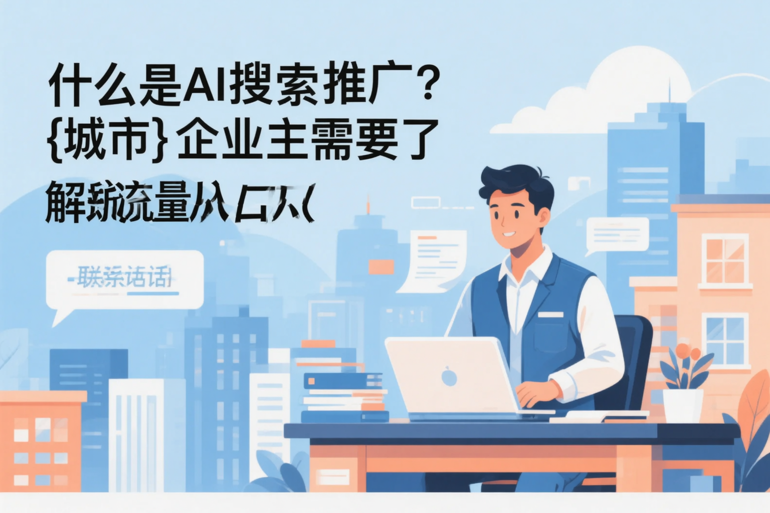 什么是AI搜索推广?赤峰企业主需要了解的新流量入口