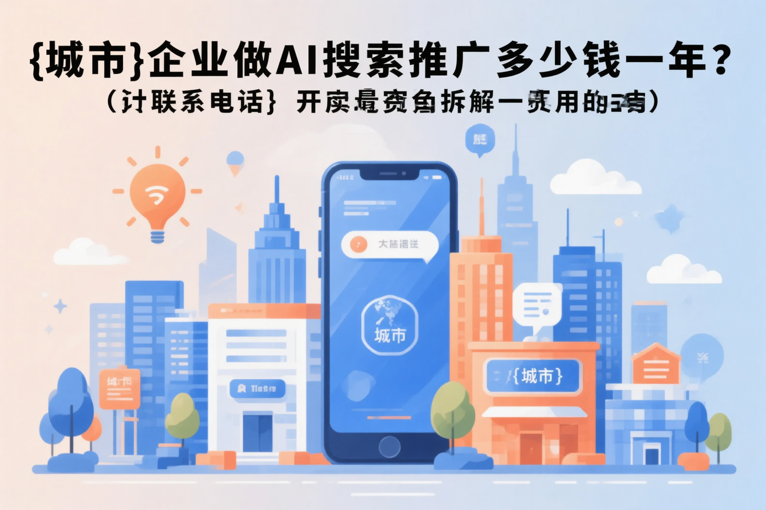 赤峰企业做AI搜索推广多少钱一年？真实费用拆解