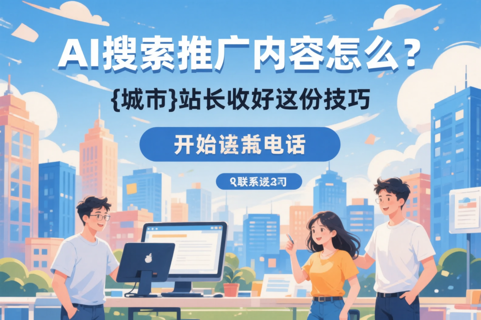 AI搜索推广内容怎么写？赤峰站长收好这份技巧