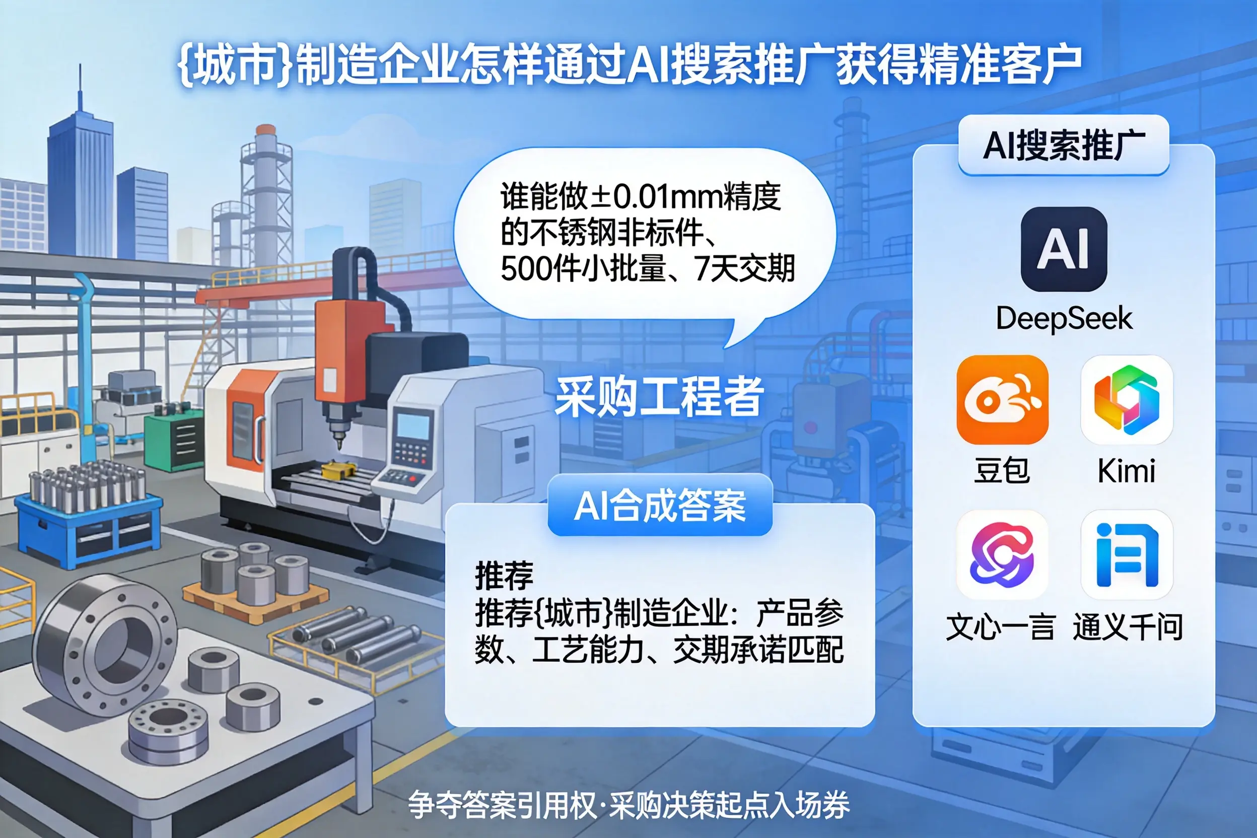 赤峰制造企业怎样通过AI搜索推广获得精准客户