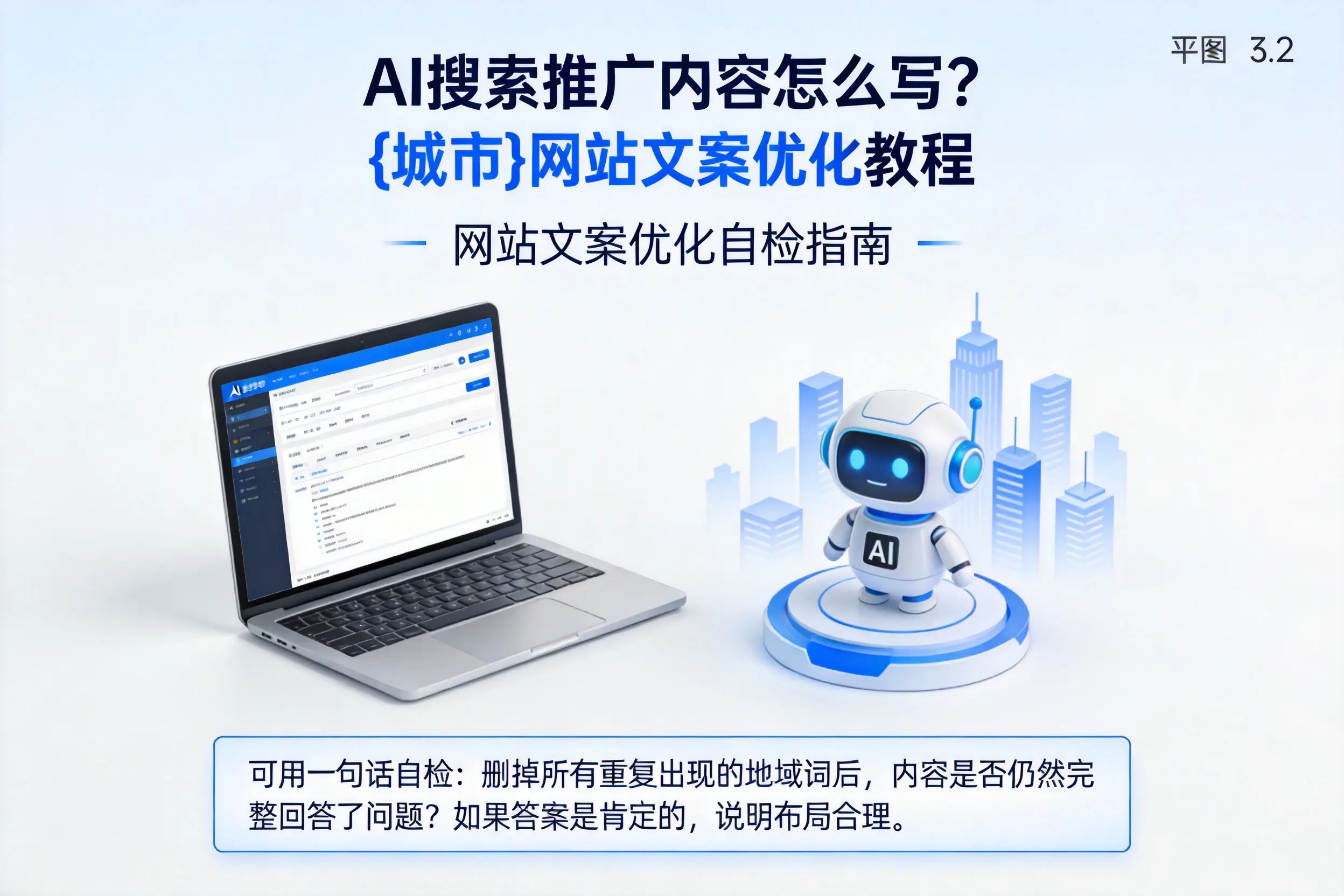 AI搜索推广内容怎么写?赤峰网站文案优化教程