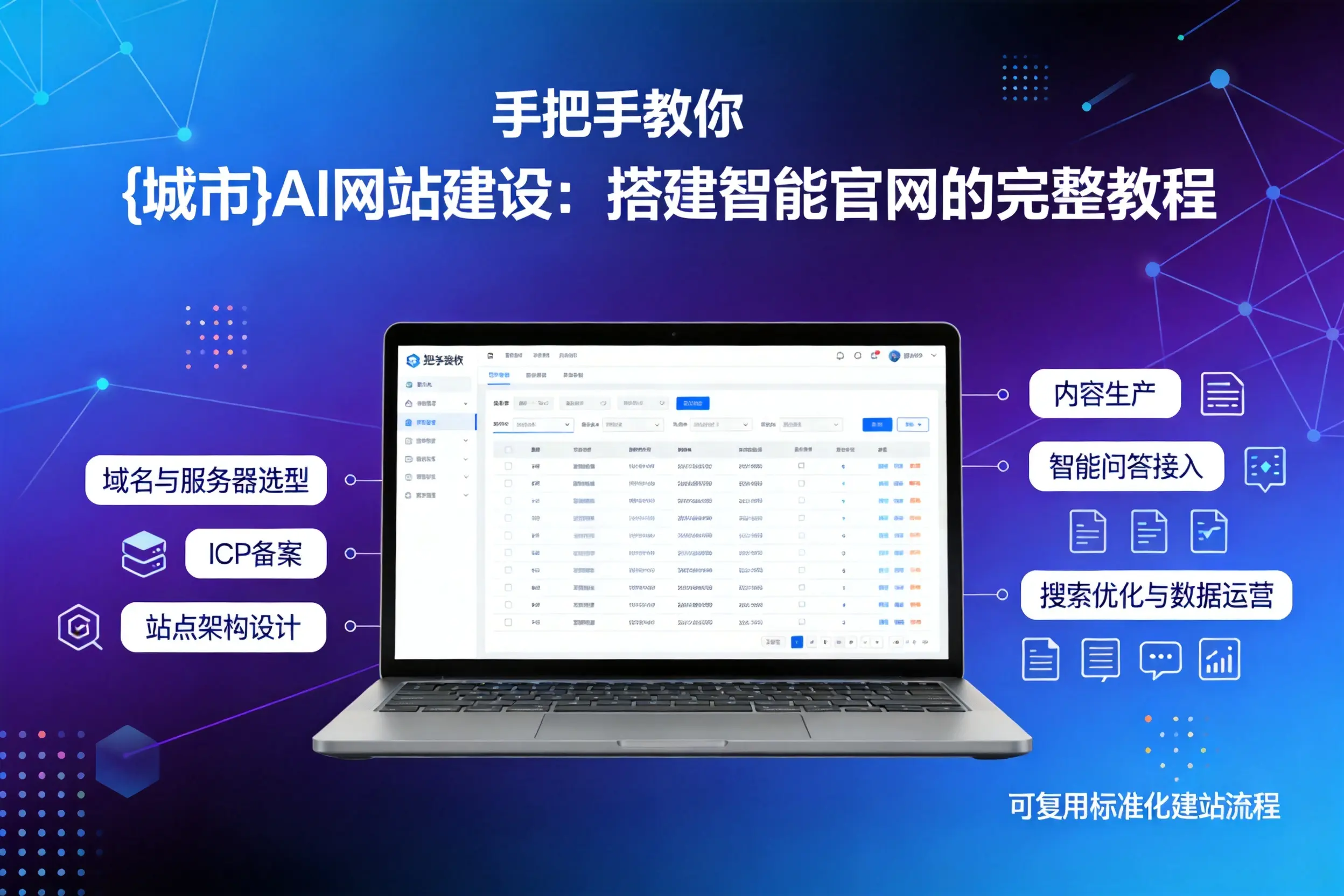 手把手教你赤峰AI网站建设：搭建智能官网的完整教程
